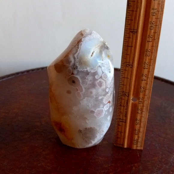 Flower Agate Crystal Flame. - Picture 7 of 7